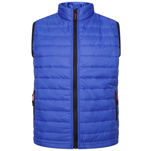 KAM Lightweight Zip Thru Gilet Royal Blue